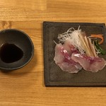 鰻はし本 - 琵琶湖産ニゴロブナの刺身