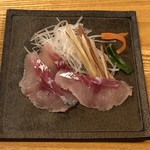 鰻はし本 - 琵琶湖産ニゴロブナの刺身