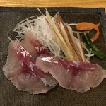 鰻はし本 - 琵琶湖産ニゴロブナの刺身