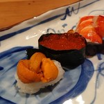 Sushi Shouna - うに、いくら