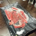 47都道府県の日本酒勢揃い 富士喜商店 - 霜降和牛の炙り肉