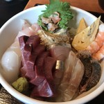 海鮮居酒屋一八 - どんな魚が入ってるか見てよ