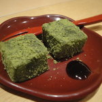 八かく庵 - 甘味（抹茶わらびもち）