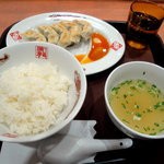 はまりゅう - 餃子定食です