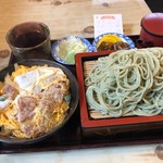 Shinano ya - もりそば・ミニかつ丼　1,004円