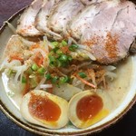 Misoichi - 野菜みそらーめん720円チャーシュー280円煮卵無料