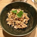 鳥しき - 2019.2.  そぼろ丼ハーフ