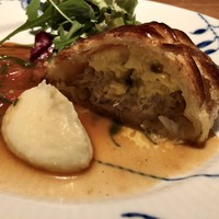 au deco - メイン1：毛蟹のパイ包み焼き