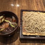 麻布 川上庵 - 鴨煮込みせいろ