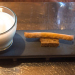 selvatico kidoguchi - 菊芋のスープ、テリーヌ、オムレツ