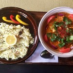 スプーンソング - 海老ベルベレ アフリカンBUANスパイス 1,300円