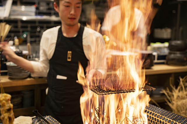 原始炭焼 燗と - 盛岡（ろばた焼き）の写真