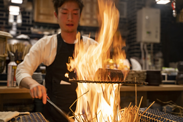 原始炭焼 燗と - 盛岡（ろばた焼き）の写真