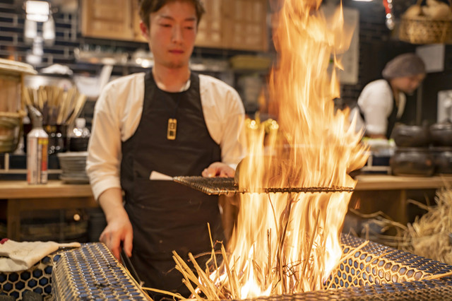 原始炭焼 燗と - 盛岡（ろばた焼き）の写真