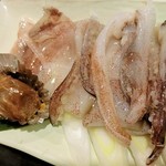 金太郎 - イカはらわた焼き