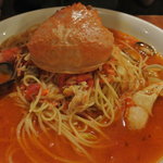 スパゲティハウス HIROSHI - 渡り蟹のトマトソース