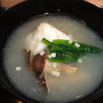 京都和久傳 - （２０１１年１１月）お椀のカキ真丈