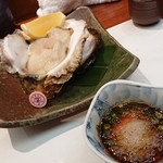 鮨処いけだ - 畔蛸の岩牡蠣