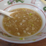 ラーメン二郎 - ネギ残っちゃうんだよね～