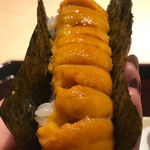 富小路 やま岸 - 雲丹ドッグ