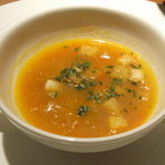 ガンシップ - 牡蠣のサフランスープ