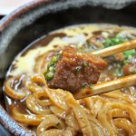 手打うどん くうかい - カレー・肉アップ