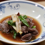 花いち - 牛肉とねぎ鋤焼