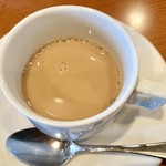 gyuuyatambexe - 食後のコーヒーは、カフェオレ風で（笑）