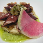 レストラン メルキュール - ホタルイカと桜海老のリゾーニ