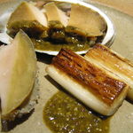 レストラン メルキュール - 鮑のブレゼ　肝のソース