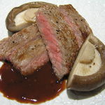 レストラン メルキュール - 石鎚牛サーロインのソテー　ペリグーソース