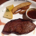 RIO GRANDE GRILL - 本日の牛ステーキ イチボ