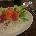 リーノ バンビーノ - サラダをたくさん盛り付けてみました