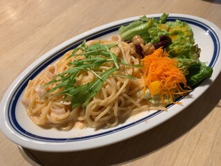 Cafe Apartment 183 - ランチ　日替りパスタ　明太子