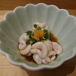 鮨 歴々 - 鱈の白子ポン酢