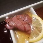 大衆炭火焼肉ジンギスカン ホルモン酒場 風土. - 焼きは丁度いい