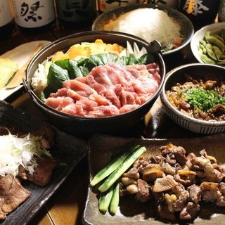 "Beef Sukiyaki Course" 3 hours all-you-can-drink ⇒ 4000 yen included