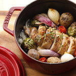 Cafe Terrasse LinQ - チキンと旬野菜のハーブグリル