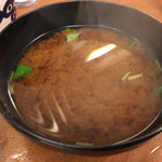 丸五 - 赤味噌のおしる