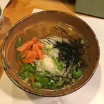 Okame - 〆のお茶漬け 鮭
