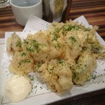 城喜元 - 穴子海苔塩天ぷら