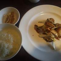 開化亭 - ホタテのとうち炒め