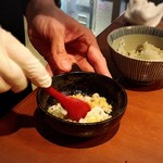 生粋 - トリュフすき焼きの〆ごはん