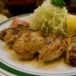 かつれつ四谷たけだ - カキバター焼定食 1500円