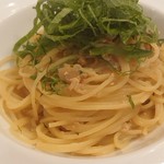 イルグラート - 鶏ミンチとごぼうの柚子胡椒パスタ