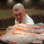 照寿司 - 喉黒と三代目