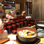 名古屋クラウンホテル - つみれ鍋も大きな具がゴロゴロ