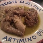 ズッペリア オステリア ピティリアーノ - イタリアヴェネト産ウサギのカルミニャーノ風アッロスト