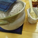 渓流荘しおり絵 - 御飯