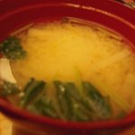 渓流荘しおり絵 - 味噌汁